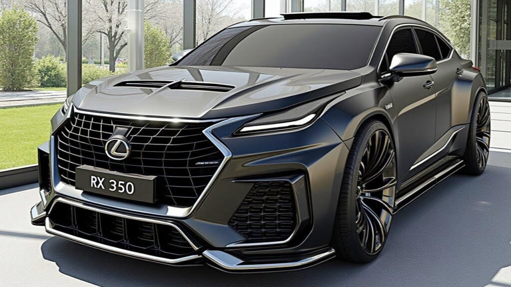 Lexus RX 350 2025 Launch: Bold Design, Hybrid Power & Premium Comfort with 45 MPG Mileage 1 lexus-rx-350-2025